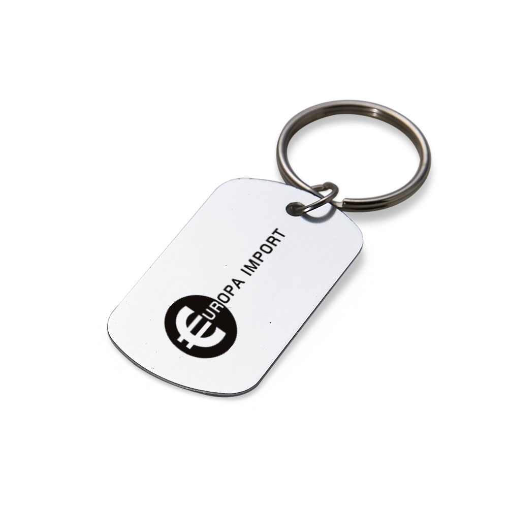 Chaveiro Metal Plaquinha